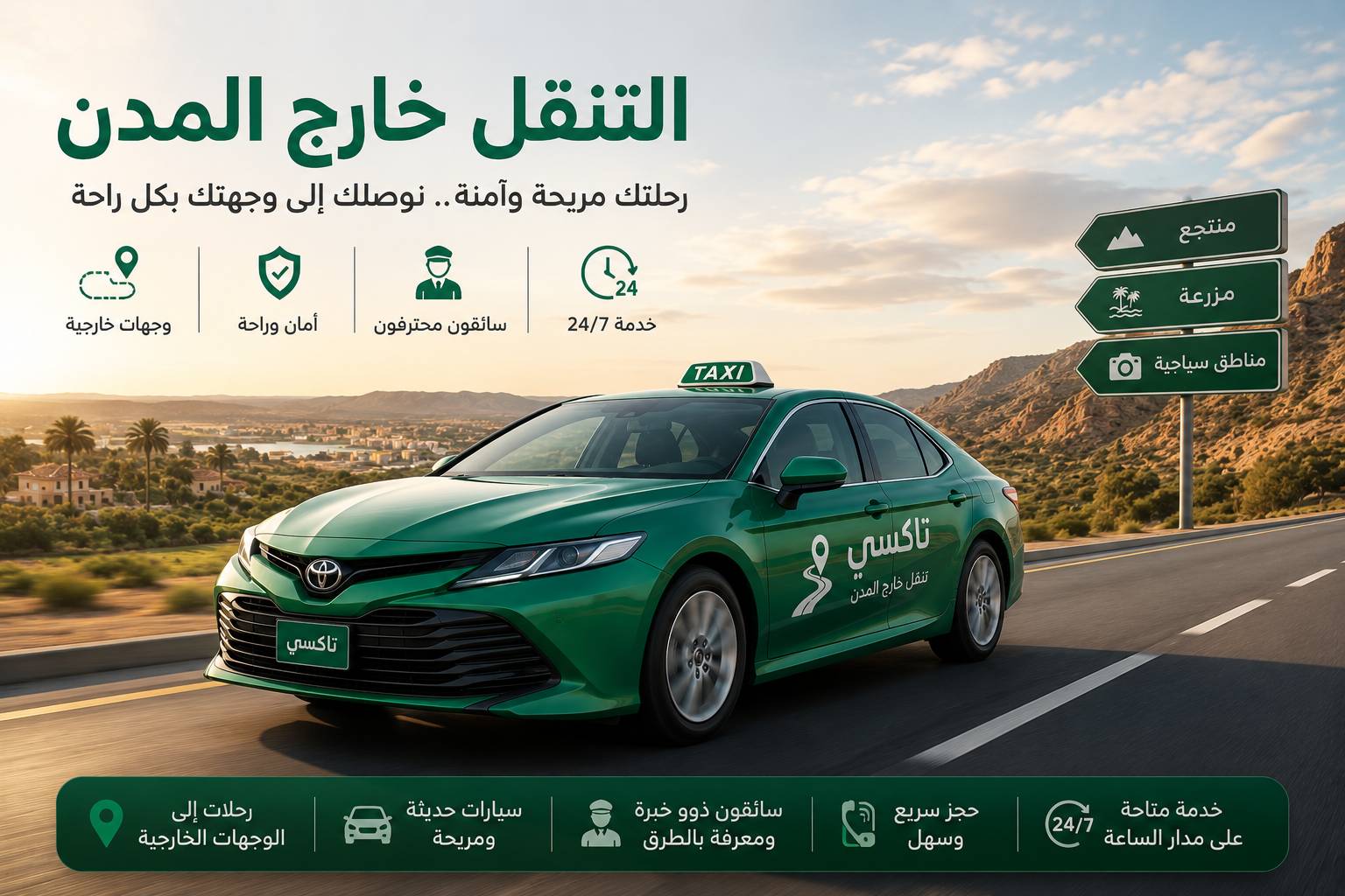 خدمة التنقل خارج المدن